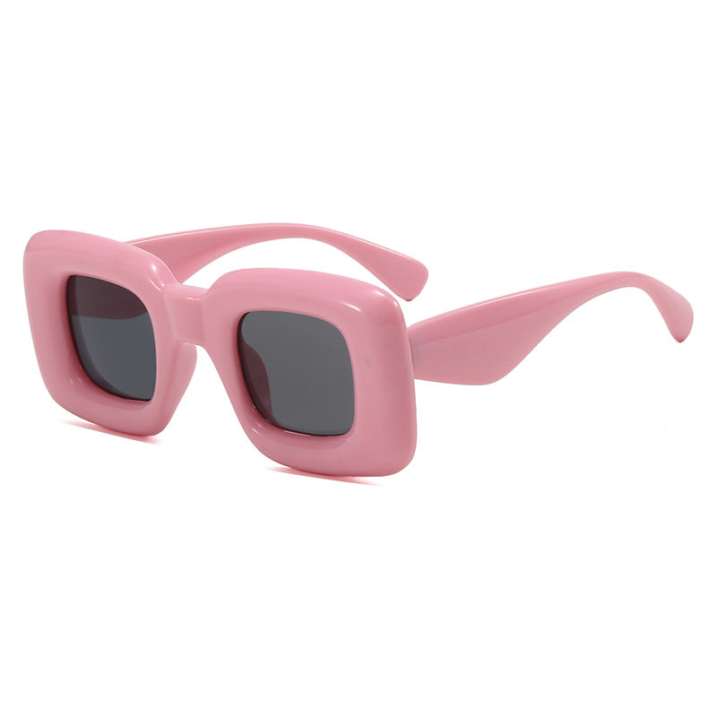 Wholesale PC Elliptical Geometry Butterfly Cat Eye Sunglasses